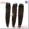 100% Human Hair Mirco Ring Loops Extension Straight Top Quality